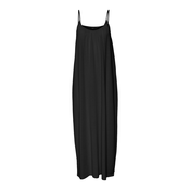 VERO MODA Obleka LUNA, črna