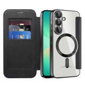 Etui SmartMag Book z Magsafe tehnologijo in RFID denarnico za Samsung Galaxy A26 - black