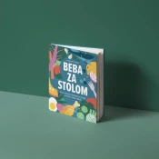 Knjiga Beba za stolom, plava
