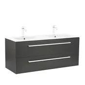 Vario Clam 120 spodnja omarica z umivalnikom antracit-antracit