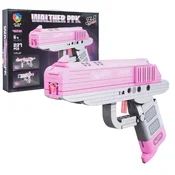 Pink Gun Building Blocks Set 237pcs.