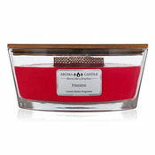 Svíčka dekorativní váza Aroma Candle, Krb, 453 g