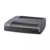 PLANET Advance Ethernet Home Router žični usmerjevalnik Hitri Ethernet Črna