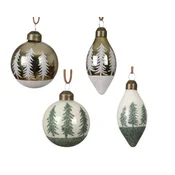 Dekordom dekoracija - hanging bauble glass 6cm 071510 - kmg ( 045647 )