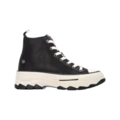 Refresh za ženske. 17307801-NEGRO Superge 173078 black (41), Črna, 3 do 5 cm, Zip, Priložnostno
