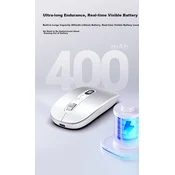 Xingji Bežicni miš, 2.4GHz, Bluetooth, Srebrne boje