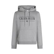 Calvin Klein Jeans Majica siva / črna