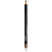 NYX Professional Makeup Slim svinčnik za oči in obrvi  odtenek Light Brown 1 g