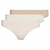 Gacice Tommy Hilfiger Thong 3P - ivory/balanced beige/pale pink