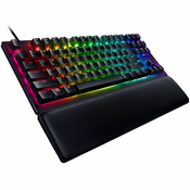 Razer Huntsman V2 Gaming Tastatur, TKL, Red Switch - schwarz RZ03-03940500-R3G1