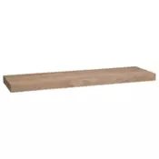 POLICA ZIDNA 80X23,5X3,8 CM MDF/DRVO NATURAL- JJA