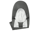 Extra Fabric Seat for Bouncer Balance Soft - Dark grey/Grey/Woven/Jersey