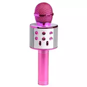 Bluetooth Karaoke Mikrofon – Zvucnik | USB, SD i AUX Utor | 5W | Rozi | DENVER