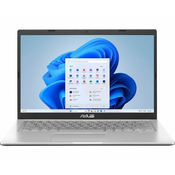 ASUS - Vivobook 14 Laptop - Intel Core i3-1115G4 with 8GB Memory - 128GB SSD - Transparent Silver