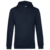 DOLG Rokav MAJICA B&C INSPIRE S KAPUCO 280G URBAN TEMNO MODRA 2XL