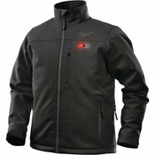 Milwaukee M12 HJBL5-0 Moška črna Softshell jakna z gretjem - M