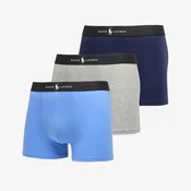 Bokserji Ralph Lauren Classic Trunk-3 Pack Trunk Blue XXL