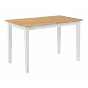 Miza Berwyn 971 Bela, Svetla les, 75x68x114cm, Les, Les