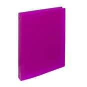 Karton P+P Karton P+P Štirikotni mape ELECTRA - A4, plastika, hrbtišče 3,2 cm, temno roza