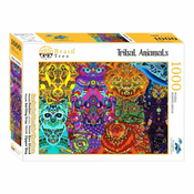 Brain Tree Puzzle Tribal Animals 1000 kosov