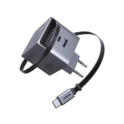 Ugreen Retractable 45W GaN USB-C polnilec