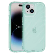 Aurora Wave maska za iPhone 13 - zelena