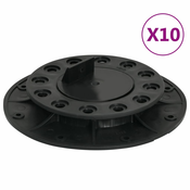 vidaXL Nastavljive noge za talne obloge 10 kosov 20-30 mm