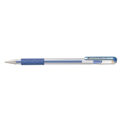 Pentel - Gel roler Pentel Metallic Hybrid Grip, 0,8 mm, plava