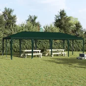 Šator za zabave Zelena 800 x 400 x 266 cm Polietilen i celik