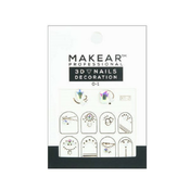 NAIL ART 01 Dekorativne nalepnice za nokte sa cirkonima |MAKEAR COSMETICS| Kozmo