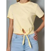 Sinsay - Majica vezana u struku - yellow jeans