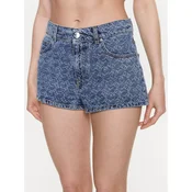 Pinko Jeans kratke hlače Andatura 100812 A0Q0 Modra Regular Fit