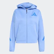 ADIDAS SPORTSWEAR Športna jopa na zadrgo Z.N.E. modra/nebeško modra