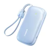 Power bank 10000 mAh 45W z vgrajenim kablom Baseus EnerFill Qpow3 Ultra - galaxy blue