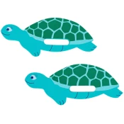 Finis floatie friends zelena
