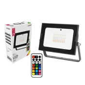 Avide SMD LED reflektor 30W slim RGB z daljincem