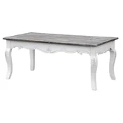 Livin Hill Klubska mizica, Rimini bela, 120x50x60 cm, bela