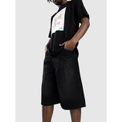REELL Belmont Kratke hlace black wash
