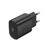 Hitri polnilnik za mobilne telefone Type-C s tehnologijo GaN - Foneng EU51 - PD 25W - črn