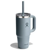 Termo skodelica Hydro Flask 24 OZ Travel Tumbler Clear Lid Shale Gray