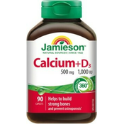 Jamieson Kalcij z vitaminom D3 500 mg/1000 IU 90 tablet