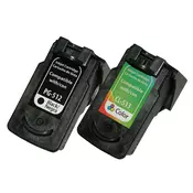 FENIX PG512 Črna + CL513 Barvna kartuša za Canon iP2700, iP2702, MP240, MP250, MP260, MP270, MP272, MP280, MP282, MP480, MP490, MP492, MP480, MP490, MP495, MX320, MX330, MX340, MX350, MX410 - XL kapaciteta
