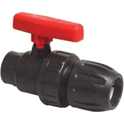 Granit 1-palčni x 32 mm PVC PE ročni kroglični ventil 10 BAR