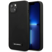 Karl Lagerfeld KLHCP13SSLMP1K iPhone 13 mini 5,4 hardcase black Silicone Plaque (KLHCP13SSLMP1K)