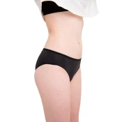 Wuka swim bikini brief light flow black l - uk36