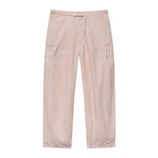 Pull&Bear Kargo hlače, roza