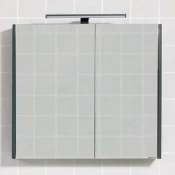 Ormaric sa ogledalom Artia Art zelena 75 Pino Art (0982ZEL)