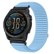 INF Združljiv najlonski pašček za uro Garmin Fenix 8/7X/Epix Pro/Tactix 8 Blue 20 mm, (5000079731)