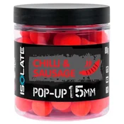 Shimano Isolate Pop-Up Chilli Sausage 15mm - 80g Fluoro Red