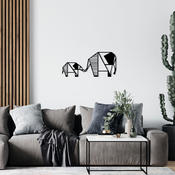 Wallity Zidna dekoracija Metal Wall Decor, 55 x 25 cm, Crna